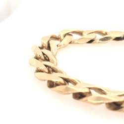 Pre Owned Mens Curb Bracelet ZX414